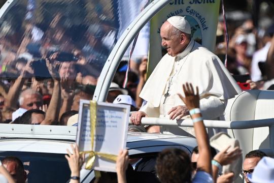 Pope in Budapest