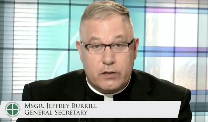 Mgr. Jeffrey Burrill, secretaris-generaal van de Conferentie van de Katholieke Bisschoppen van de Verenigde Staten (USCCB), is afgetreden