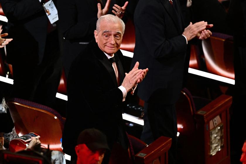 US film director Martin Scorsese attends the 96th Annual Academy Awards at the Dolby Theatre in Hollywood, California on March 10, 2024.