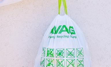 Recyclezak voor plastic